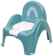 Play potty with lid Meteo - turquoise - Potty