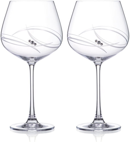 Diamante gin glass Atlantis with Swarovski stones 640 ml 2KS - Glass - Main image
