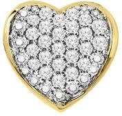 DIAMOND SPOT Zlaté srdce s diamanty PN041260Y (Au 585/1000, 0,91 g) - Přívěsek