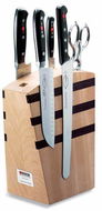 F. Dick Wooden Magnetic Knife Block, with Accessories, Premier Plus Series - Knife Set