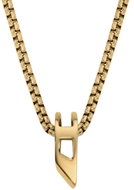 Diesel D Logo Unisex Steel Necklace DX1670710 - Necklace