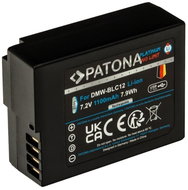 PATONA battery for Panasonic DMW-BLC12 1100mAh Li-Ion Platinum USB-C charging - Camera Battery