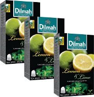 Dilmah fekete tea citrom és lime 20x1,5g tripack - Tea