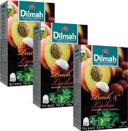 Dilmah fekete barack licsi 20x1,5g - Tea