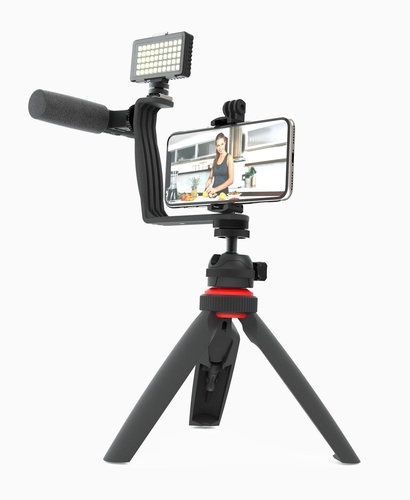 Digipower Superstar Vlogging Kit with Remote - Phone holder - Main image