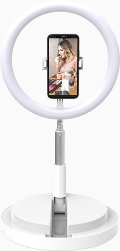 Digipower Invisilight 11" Foldable Ring Light - Phone holder - Main image