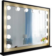 MMIRO, Hollywoodské make-up zrcadlo s osvětlením L614, 62 × 83 cm - Mirror