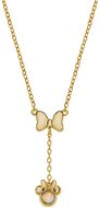 DISNEY Minnie Mouse stříbrný náhrdelník pozlacený NS00054YRCL-157.CS - Náhrdelník