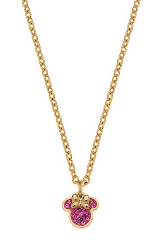DISNEY Minnie Mouse ocelový náhrdelník pozlacený N600582YRPL-B.CS - Necklace - Main image