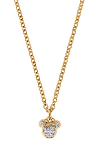 DISNEY Minnie Mouse ocelový náhrdelník pozlacený N600582YRWL-B.CS - Necklace - Main image