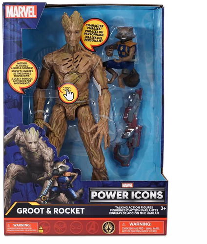 Strážci galaxie Rocket and Groot originální anglicky mluvící akční figurka - Figurka - Hlavní obrázek
