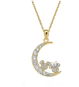 DISNEY Minnie a Mickey Mouse stříbrný CS00031QZWL-P.CS (Ag 925/1000, 2,98 g) - Náhrdelník