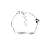 Disney Dětský náramek Mini Mickey Mouse stříbrný BS00097SL-47.CS (Ag 925/1000, 1,4 g) - Náramek