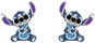 Disney Dětské náušnice Lilo&Stitch stříbrné ES00037SRHL.CS (Ag 925/1000, 0,98 g) - Náušnice