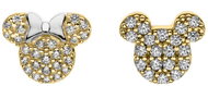 Disney Children's earrings Minnie and Mickey Mouse silver ES00121TZWL (Ag925/1000, 1,68 g) - Earrings