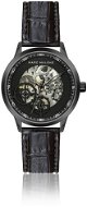 Marc Malone pánské hodinky Finley Automatic Croco Black Leather CBM-2200 - Pánské hodinky