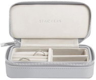 Stackers, Travel Jewellery Box Pebble Grey Medium | grey - Jewellery Box
