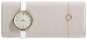 Stackers, Grey Velvet Watch/Bracelet Pad | grey beige - Jewellery Box