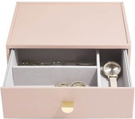 Stackers, Watch Box Blush Classic Accessory Drawer | pink - Watch Box