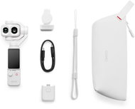 DJI Osmo Pocket 4P Standard Combo (Pearl White) - Digital Camcorder