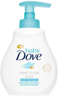 DOVE BABY Rich Moisture Sprchový gél na celé telo aj vlásky 400 ml - Detský sprchový gél