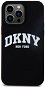 DKNY Liquid Silicone Arch Logo MagSafe Zadný Kryt na iPhone 12/12 Pro Black - Kryt na mobil