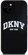 DKNY Liquid Silicone Arch Logo MagSafe Zadný Kryt na iPhone 13 Black - Kryt na mobil