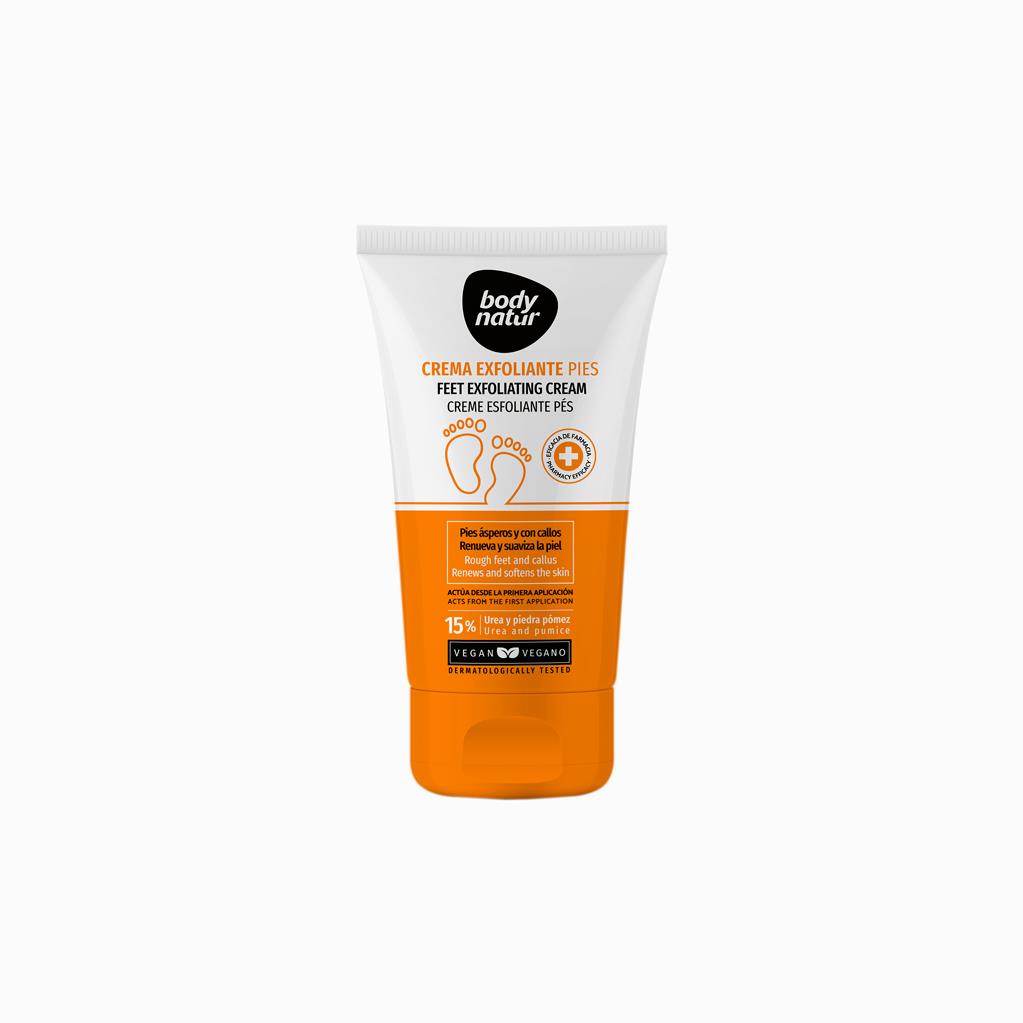 BODYNATUR Bőrradírozó lábkrém 100 ml
