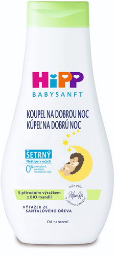 HiPP Babysanft koupel na dobrou noc 350 ml - Pěna do koupele - Hlavní obrázek