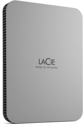 LaCie Mobile Drive v2 2 TB Silver - Externý disk - Hlavný obrázok