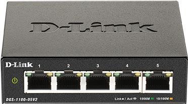 D-Link 5-PORT GIGABIT SMART SWITCH - Switch - Main image