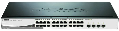 D-Link 24-PORT GIGABIT SMART SWITCH LAYER2 MANAGED - Switch - Main image