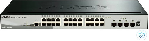 D-Link 28-PORT SMART SWITCH GIGABIT STACKABLE 4X SFP+ - Switch - Main image