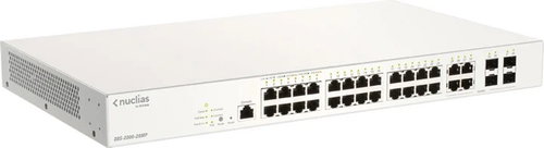 D-Link NUCLIAS 28-PORT POE+ SWITCH CLOUD MANAGED 370W POE - Switch - Main image