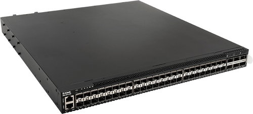 D-Link 54-P LAYER 3 10G MANAGED SWITCH 48X 10G 6X40G QSFP+/QSFP28 - Switch - Main image