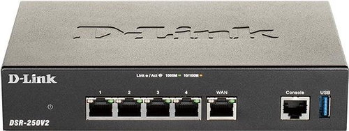 D-Link VPN SECURITY ROUTER 3XLAN PORT 1 X WAN PORT - WiFi Router - Main image