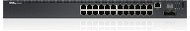 Dell Networking N2024P L2 POE+ 24× 1GbE + 2× 10GbE SFP+ fixed ports Stacking IO to PSU air AC - Switch