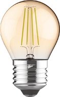 Retro LED Filament žárovka Mini Globe Amber P45 5W/230V/E27/2700K/400Lm/300°/Step Dim - LED Bulb