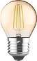 Retro LED Filament žiarovka Mini Globe Amber P45 5 W / 230 V / E27 / 2 700K / 400 Lm / 300° / Step Dim - LED žiarovka
