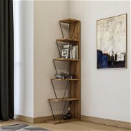 DALENOR Tlos, 150cm, fekete - Könyvszekrény
