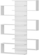 DALENOR Lotus, 162 cm, bílá - Knihovna