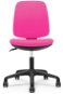 DALENOR Flexy, textil, čierna podnož, ružová - Detská stolička k písaciemu stolu