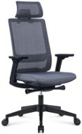 DALENOR Meteor, ergonomická, síťovina, šedá - Kancelářská židle