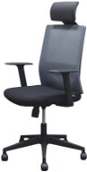 DALENOR Berry HB, textil, sivá - Kancelárska stolička
