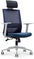 DALENOR FEDO HB, textil, tmavě modrá - Kancelářská židle