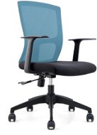 DALENOR Siena, blau - 2 Stühle im Paket - Bürostuhl