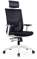 DALENOR Snow HB, textil, čierna - Kancelárska stolička