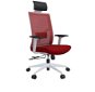 DALENOR Snow HB, textil, červená - Irodai szék
