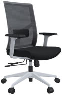 DALENOR Snow W, textil, černá - Kancelářská židle