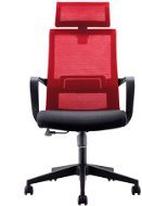DALENOR Smart HB, textil, červené - Irodai fotel